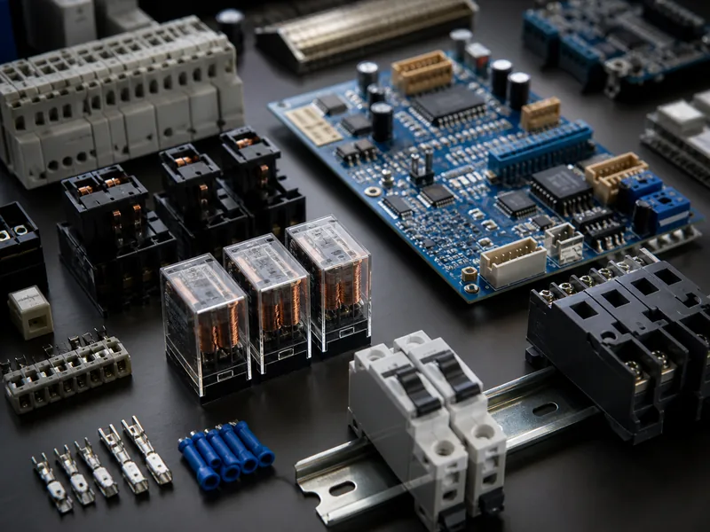 Electronic components supplied by Vetrone Company FZE